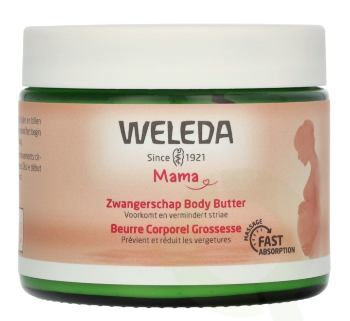 Weleda Mama Pregnancy Body Butter 150 ml i gruppen HELSE OG SKJØNNHET / Hudpleie / Kroppspleie / Body lotion hos TP E-commerce Nordic AB (D33714)