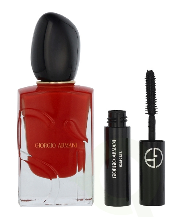 Armani Si Passione Giftset 54 ml Edp Spray 50ml/Vertigo Lift Mascara 4ml i gruppen HELSE OG SKJØNNHET / Duft og parfyme / Parfyme / Parfyme for henne hos TP E-commerce Nordic AB (D33771)