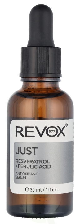 Revox B77 Just Resveratrol + Ferulic Acid Antioxidant Serum 30 ml i gruppen HELSE OG SKJØNNHET / Hudpleie / Ansikt / Hudserum hos TP E-commerce Nordic AB (D33796)