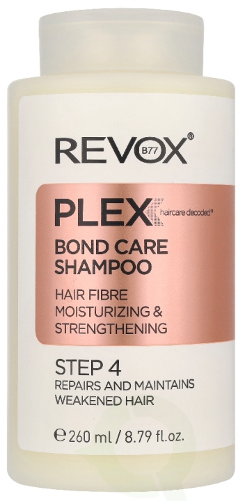 Revox B77 Plex Bond Care Shampoo 260 ml i gruppen HELSE OG SKJØNNHET / Hår & styling / Hårpleie / Sjampo hos TP E-commerce Nordic AB (D33817)