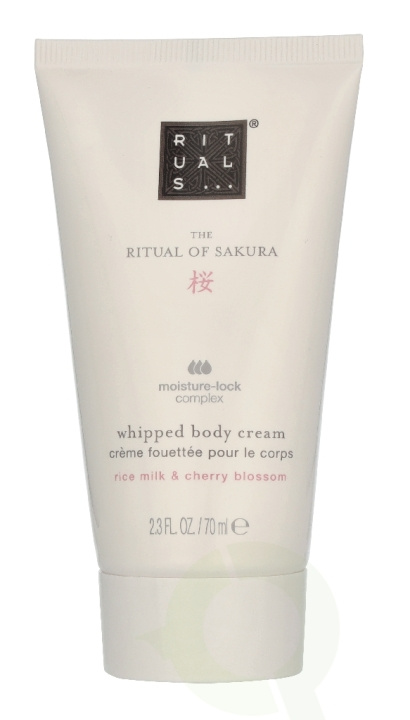 Rituals Sakura Whipped Body Cream 70 ml i gruppen HELSE OG SKJØNNHET / Hudpleie / Kroppspleie / Body lotion hos TP E-commerce Nordic AB (D33862)