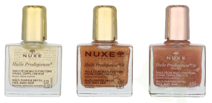 Nuxe Mini Huile Prodigieuse Set 30 ml 3x Oil 10ml i gruppen HELSE OG SKJØNNHET / Duft og parfyme / Parfyme hos TP E-commerce Nordic AB (D33908)