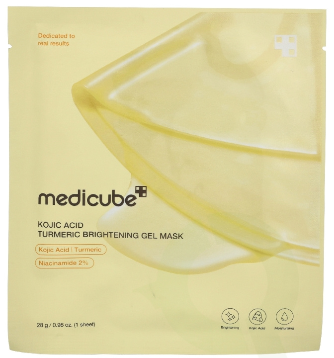 Medicube Kojic Acid Turmeric Brightening Gel Mask 28 g i gruppen HELSE OG SKJØNNHET / Hudpleie / Ansikt hos TP E-commerce Nordic AB (D33935)
