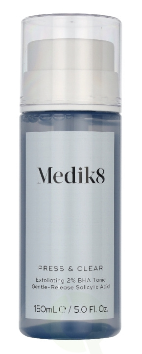 Medik8 Press & Clear Toner 150 ml i gruppen HELSE OG SKJØNNHET / Hudpleie / Ansikt hos TP E-commerce Nordic AB (D33939)
