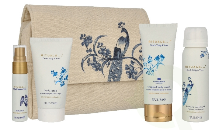 Rituals Amsterdam Collection Medium Giftset 210 ml Shower Gel 50ml/Body Cream 70ml/Body Scrub 70ml/Hair and Body Mist 20ml i gruppen HELSE OG SKJØNNHET / Gavesett / Gavesett for henne hos TP E-commerce Nordic AB (D33982)