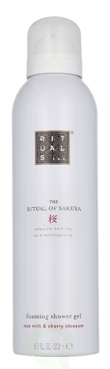 Rituals Sakura Foaming Shower Gel 200 ml i gruppen HELSE OG SKJØNNHET / Hudpleie / Kroppspleie / Bad- og dusjkrem hos TP E-commerce Nordic AB (D33984)