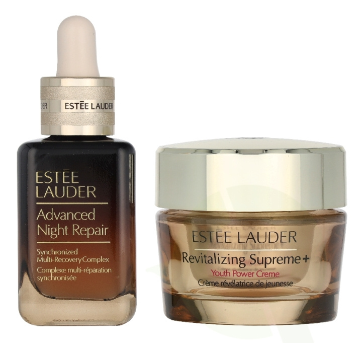 Estee Lauder Advanced Supreme Set 60 ml Advanced Night Repair Serum 30ml /Revitalizing Supreme+ Youth Power Creme 30ml i gruppen HELSE OG SKJØNNHET / Hudpleie / Ansikt / Dagkrem hos TP E-commerce Nordic AB (D34016)