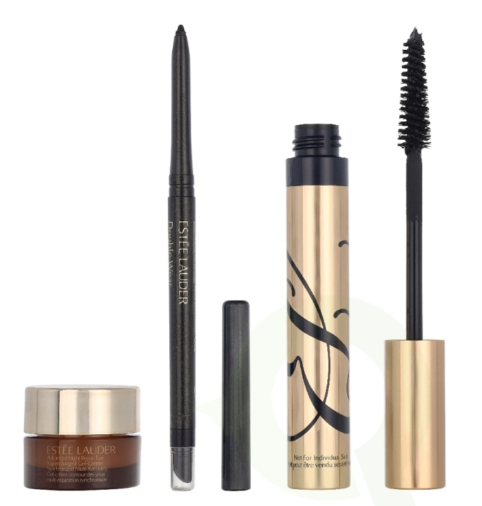 Estee Lauder Lash Drama Mascara Giftset 13.35 ml Eye Gel Creme 5ml/Eyeliner 0,35g/Mascara Black 8ml i gruppen HELSE OG SKJØNNHET / Gavesett / Gavesett for henne hos TP E-commerce Nordic AB (D34054)