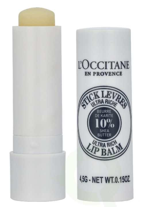 L\'Occitane Shea Butter Ultra Rich Lip Balm 4.5 g i gruppen HELSE OG SKJØNNHET / Makeup / Lepper / Leppepomade hos TP E-commerce Nordic AB (D34174)