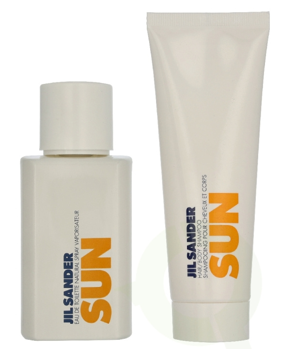 Jil Sander Sun Women Giftset 150 ml Edt Spray 75ml/Shower Gel 75ml i gruppen HELSE OG SKJØNNHET / Gavesett / Gavesett for henne hos TP E-commerce Nordic AB (D34193)