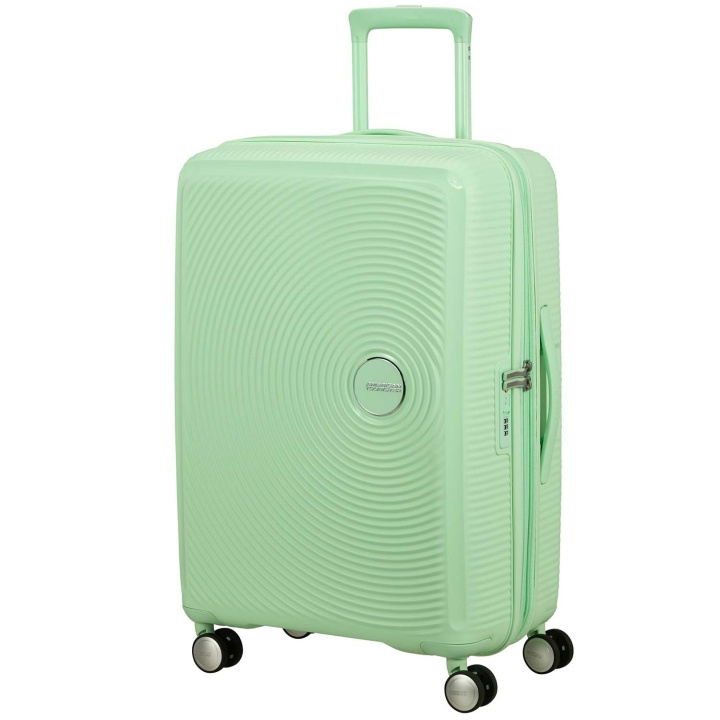 American Tourister Resväska Soundbox 67 Medium Pastel Green i gruppen SPORT, FRITID & HOBBY / Reise / Kofferter hos TP E-commerce Nordic AB (D34324)
