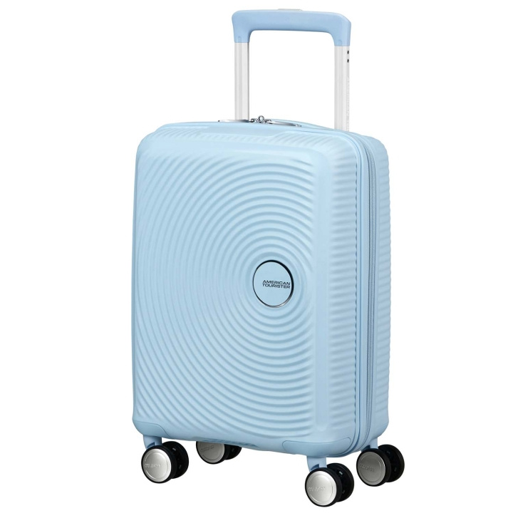 American Tourister Resväska Barn Soundbox Mini Pastel Blue i gruppen SPORT, FRITID & HOBBY / Reise / Kofferter hos TP E-commerce Nordic AB (D34327)