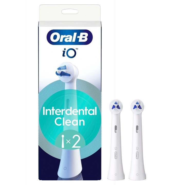 Oral B Borsthuvud iO Specialised Clean 2st i gruppen HELSE OG SKJØNNHET / Munnpleie / Elektriske tannbørster tilbehør hos TP E-commerce Nordic AB (D34356)