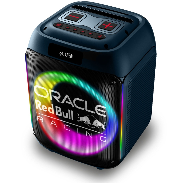 Oracle Red Bull Racing Partyhögtalare Bluetooth RGB 40W RB-SK250 Blå i gruppen Elektronikk / Lyd & Bilde / Høyttalere & tilbehør / Bluetooth-høyttalere hos TP E-commerce Nordic AB (D34394)