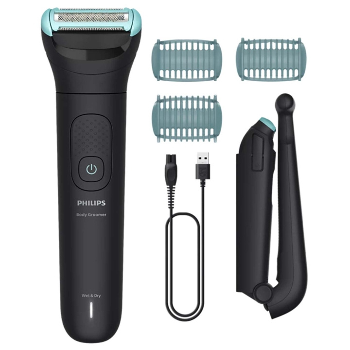Philips Body Groomer 5000 Serien med Triple Protect-raksystem BG5475/15 i gruppen HELSE OG SKJØNNHET / Hår & styling / Barbering og trimming / Hårtrimmere hos TP E-commerce Nordic AB (D34459)