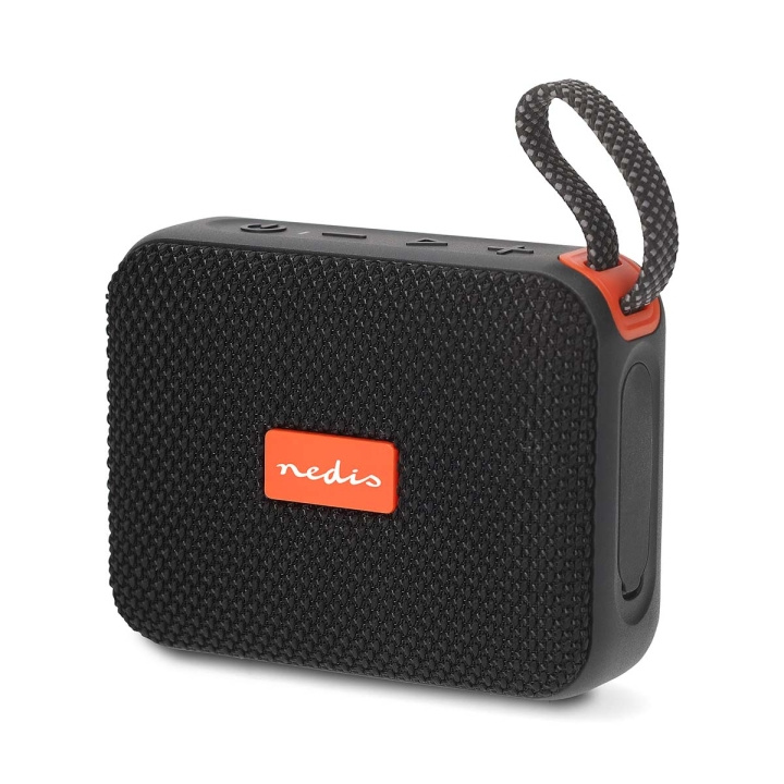 Nedis Bluetooth® Speaker | 360 min | Håndholdt design | 10 W | Mono | Hjem / Portable / Utendørs | Oransje / Sort i gruppen Elektronikk / Lyd & Bilde / Høyttalere & tilbehør / Bluetooth-høyttalere hos TP E-commerce Nordic AB (D34504)