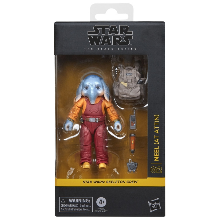 Star Wars The Black Series Neel (At Attin), Star Wars: Skeleton Crew i gruppen LEKER, BARN OG BABY / Leker / Figurer, miniatyrer og tilbehør hos TP E-commerce Nordic AB (D34513)