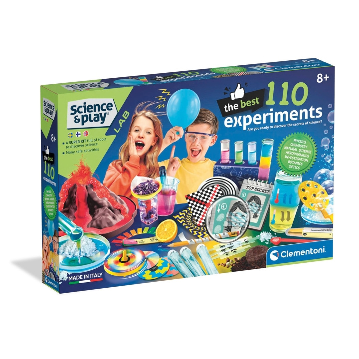 Clementoni Best 110 Experiments i gruppen LEKER, BARN OG BABY / Leker / Lekesett hos TP E-commerce Nordic AB (D34522)