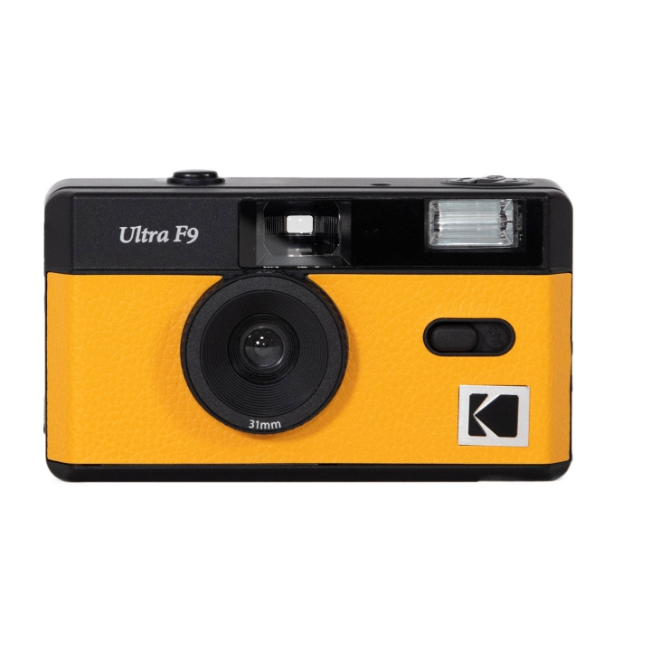 Kodak Kamera Ultra F9 Analog Kamera Gul i gruppen Elektronikk / Foto og video / Kameraer hos TP E-commerce Nordic AB (D34621)