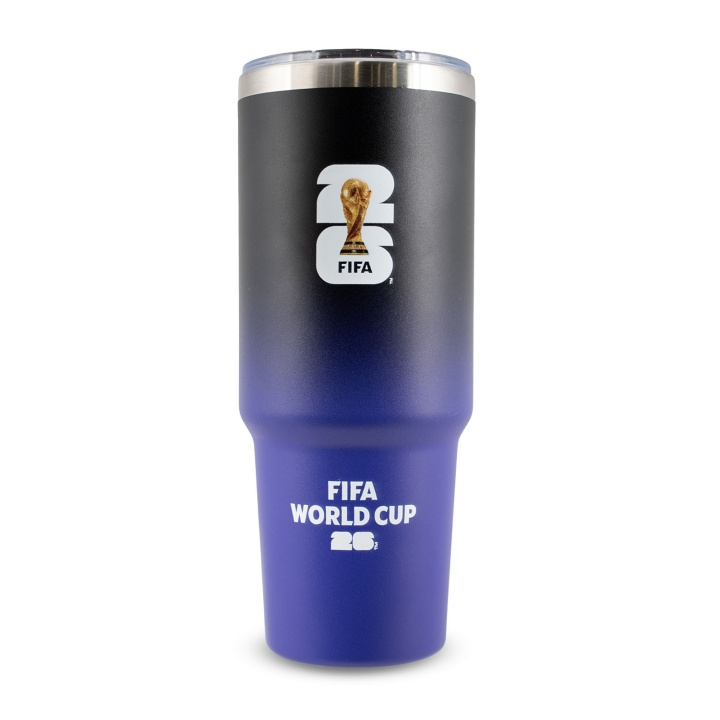 FIFA Termokopp World Cup Thermal Cup 850ml Svart-Lilla i gruppen SPORT, FRITID & HOBBY / Friluftsliv / Termoser og flasker hos TP E-commerce Nordic AB (D34667)