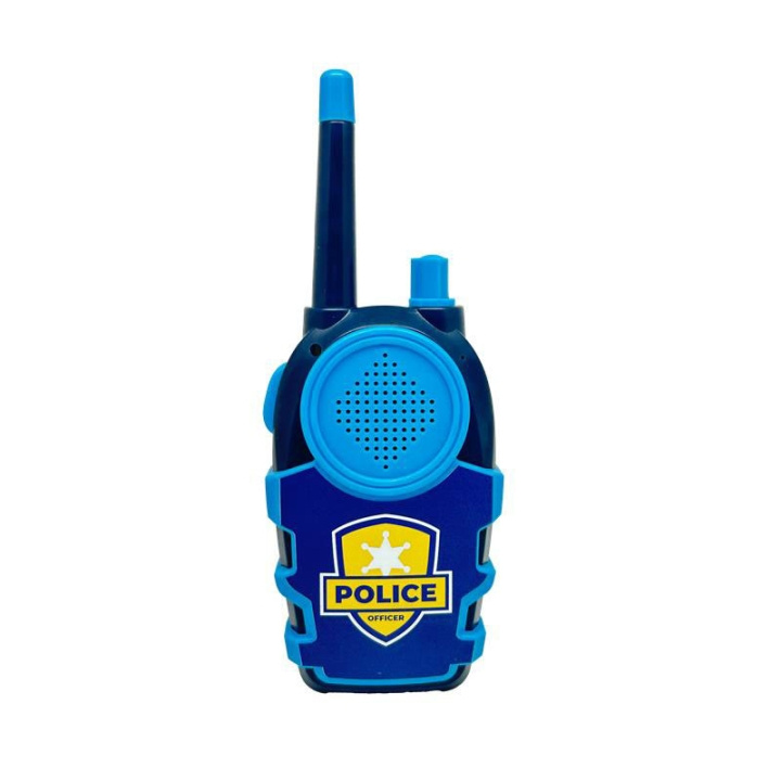 OTL Walkie Talkie Politi Opptil 150m Rekkevidde i gruppen SPORT, FRITID & HOBBY / Friluftsliv / Walkie talkie hos TP E-commerce Nordic AB (D34689)