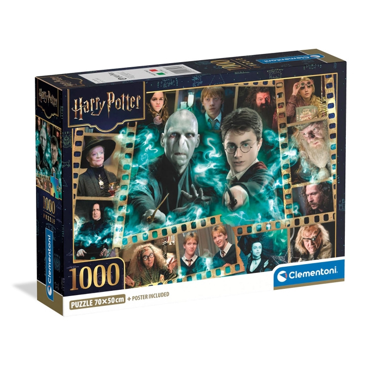 Clementoni Puslespill 1000 pcs CB High Quality Collection Harry Potter (2) i gruppen SPORT, FRITID & HOBBY / Hobby / Puslespill hos TP E-commerce Nordic AB (D34722)