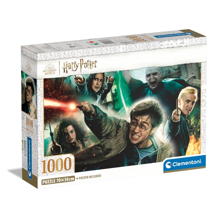 Clementoni Puslespill 1000 pcs CB High Quality Collection Harry Potter (3) i gruppen SPORT, FRITID & HOBBY / Hobby / Puslespill hos TP E-commerce Nordic AB (D34723)