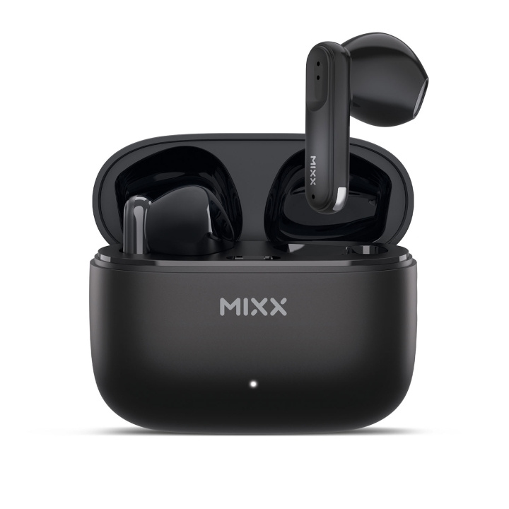 MIXX Hodetelefon Switch A7 In-Ear Tws Svart i gruppen Elektronikk / Lyd & Bilde / Hodetelefoner & Tilbehør / Hodetelefoner hos TP E-commerce Nordic AB (D34748)