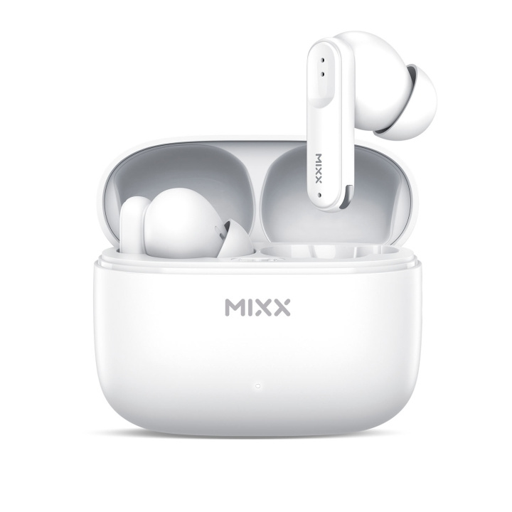 MIXX Hodetelefon Switch S7 In-Ear Tws Hvit i gruppen Elektronikk / Lyd & Bilde / Hodetelefoner & Tilbehør / Hodetelefoner hos TP E-commerce Nordic AB (D34751)