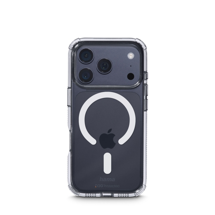 Hama Mobildeksel Extreme Protect iPhone 17 Pro MagCase Transparent i gruppen SMARTTELEFON & NETTBRETT / Mobilbeskyttelse / Apple / iPhone 17 hos TP E-commerce Nordic AB (D34756)
