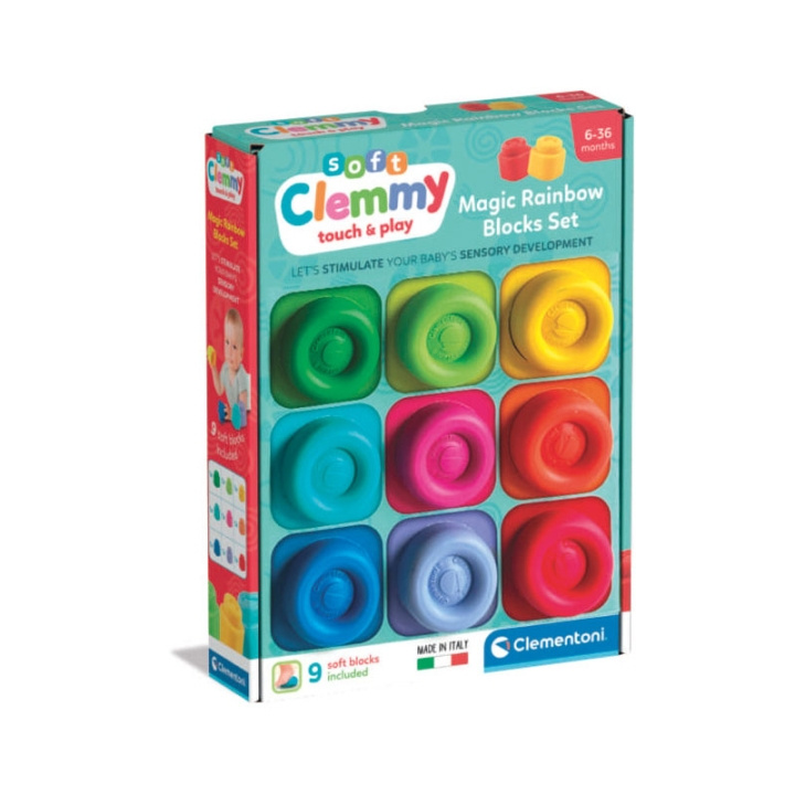 Clementoni Clemmy 9 Brick Set i gruppen LEKER, BARN OG BABY / Leker / Byggeleker / Byggeklosser hos TP E-commerce Nordic AB (D34768)