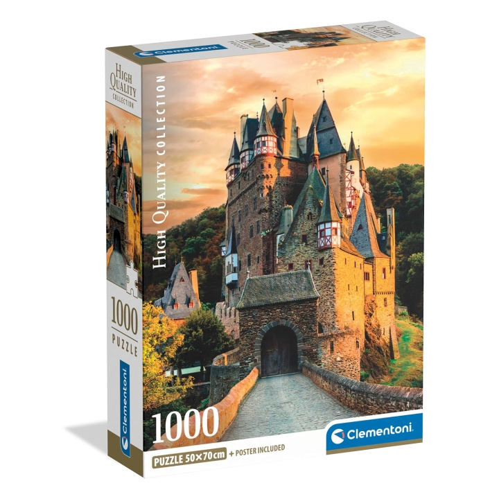 Clementoni Puslespill 1000 Pcs CB Eltz Castle i gruppen SPORT, FRITID & HOBBY / Hobby / Puslespill hos TP E-commerce Nordic AB (D34774)
