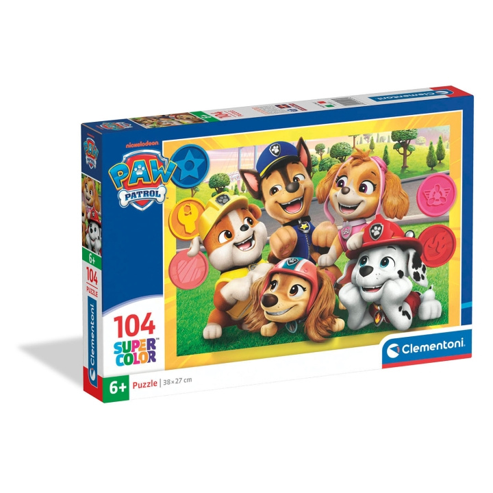 Clementoni Puslespill 104 Pcs Paw patrol i gruppen SPORT, FRITID & HOBBY / Hobby / Puslespill hos TP E-commerce Nordic AB (D34789)