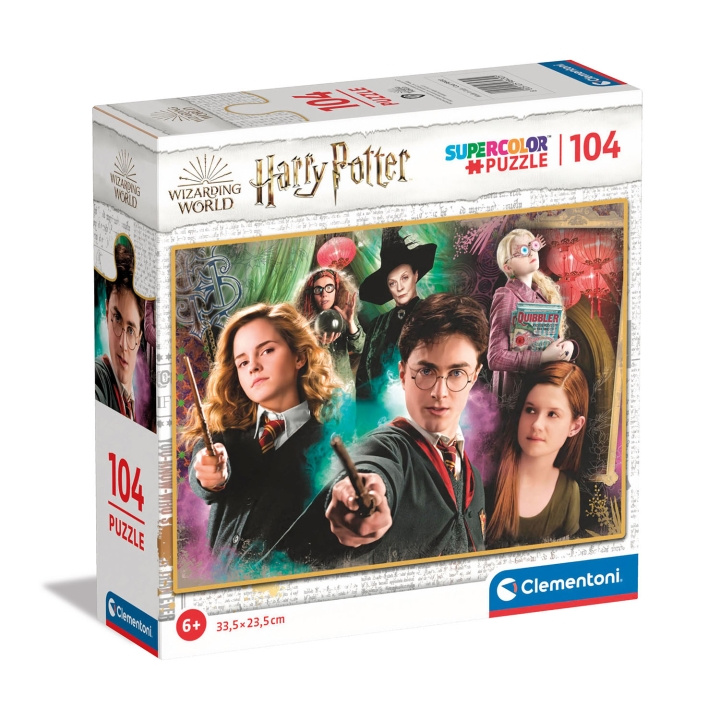 Clementoni Puslespill 104 Pcs Harry Potter Square i gruppen SPORT, FRITID & HOBBY / Hobby / Puslespill hos TP E-commerce Nordic AB (D34791)