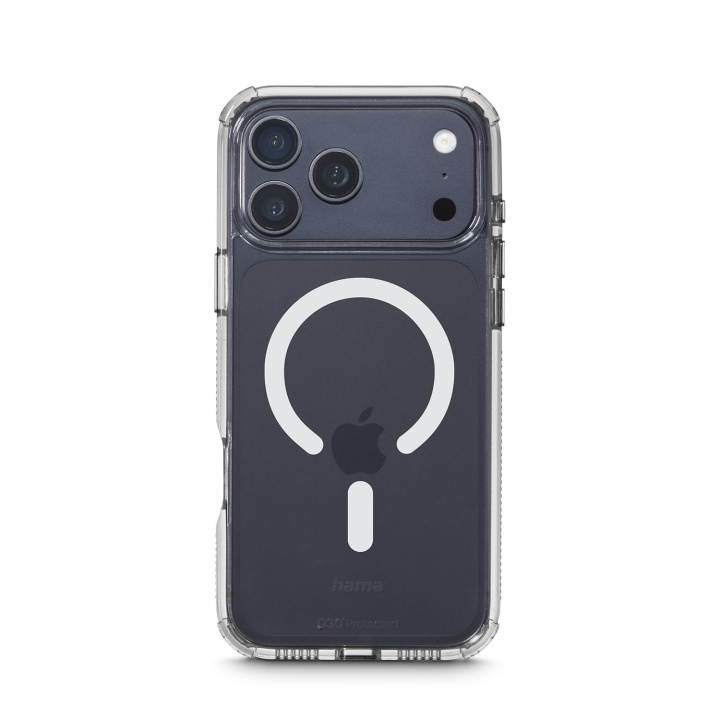Hama Mobildeksel Extreme Protect iPhone 17 Pro Max MagCase Transparent i gruppen SMARTTELEFON & NETTBRETT / Mobilbeskyttelse / Apple / iPhone 17 hos TP E-commerce Nordic AB (D34793)