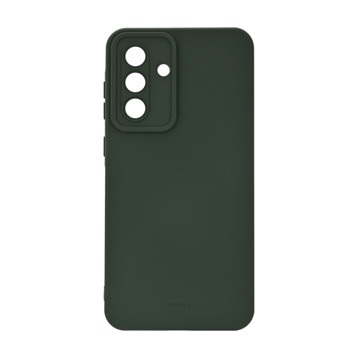 Onsala Mobildeksel med Silikonsfølelse Olive Green - Samsung Galaxy A57 5G i gruppen SMARTTELEFON & NETTBRETT / Mobilbeskyttelse / Samsung hos TP E-commerce Nordic AB (D34807)