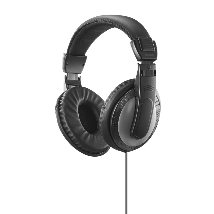 Hama Hodetelefon Shell II Over-Ear Kablet Svart i gruppen Elektronikk / Lyd & Bilde / Hodetelefoner & Tilbehør / Hodetelefoner hos TP E-commerce Nordic AB (D34836)