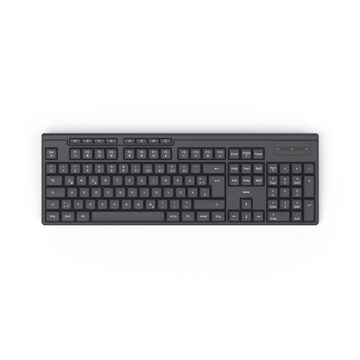 Hama Tastatur WK-200 Trådløs Svart i gruppen Datautstyr / Mus & Tastatur / Tastatur hos TP E-commerce Nordic AB (D34839)