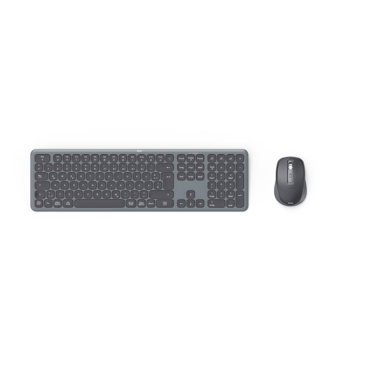 Hama Tastatur/Mus Sett WKM-550 Trådløs Svart i gruppen Datautstyr / Mus & Tastatur / Tastatur hos TP E-commerce Nordic AB (D34841)