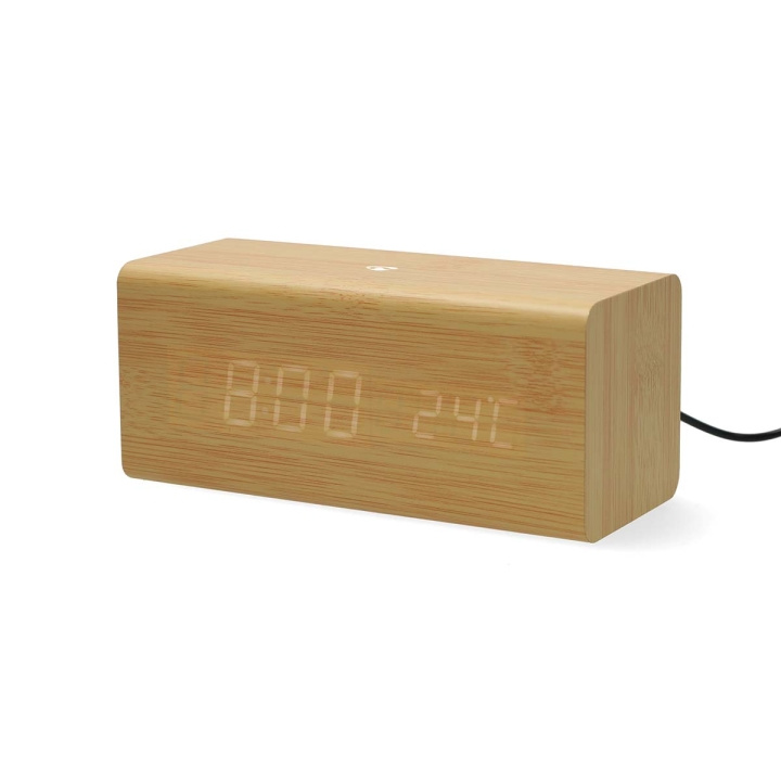 Nedis Digital Alarm Clock Radio | LED | USB-C™ Female | FM | slumrefunksjon | Sleep timer | Antall alarmer: 2 | Brun i gruppen Elektronikk / Lyd & Bilde / Hjemmekino, HiFi og bærbar / Radio & Vekkerklokker / Klokke Radio hos TP E-commerce Nordic AB (D34905)