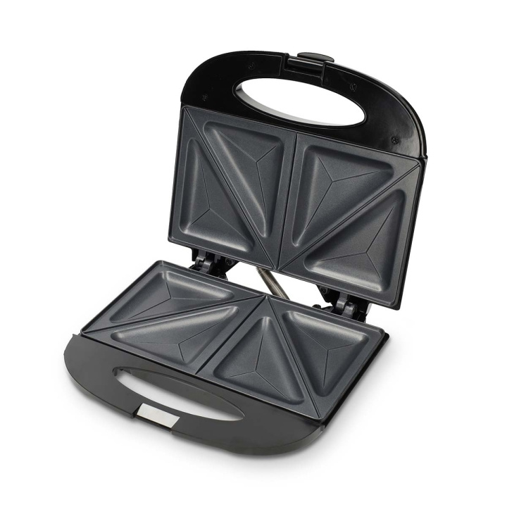 MELISSA Sandwichmaskin | 750 W | Sandwichplater | Automatisk temperaturkontroll | Non-stick-belegg | Svart i gruppen HJEM, HUS OG HAGE / Husholdningsapparater / Brødristere og toastjern hos TP E-commerce Nordic AB (D34930)