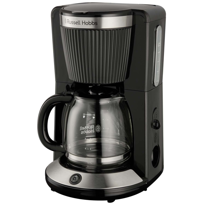 Russell Hobbs Kaffebryggare Brontë Svart 1,25L i gruppen HJEM, HUS OG HAGE / Husholdningsapparater / Kaffe og espresso / Kaffetraktere hos TP E-commerce Nordic AB (D34967)
