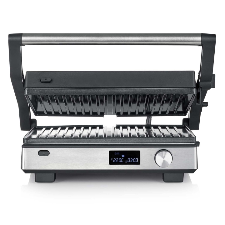 Severin Kontaktgrill Multi 3in1 29X23cm XL Panini,Belgiska,Burgare KG 2380 i gruppen HJEM, HUS OG HAGE / Hageprodukter / Griller & Grilltilbehør hos TP E-commerce Nordic AB (D34976)