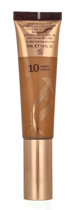 Charlotte Tilbury Beautiful Skin Foundation 30 ml #10 Warm i gruppen HELSE OG SKJØNNHET / Makeup / Makeup ansikt / Foundation hos TP E-commerce Nordic AB (D35123)