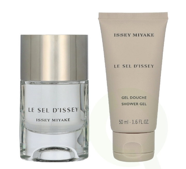 Issey Miyake Le Sel D\'Issey Giftset 100 ml Edt Spray 50ml/Shower Gel 50ml i gruppen HELSE OG SKJØNNHET / Gavesett / Gavesett for henne hos TP E-commerce Nordic AB (D35205)