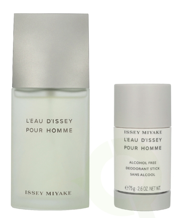 Issey Miyake L\'Eau D\'Issey Pour Homme Giftset 150 ml Edt Spray 75ml/Deo Stick 75gr i gruppen HELSE OG SKJØNNHET / Duft og parfyme / Parfyme / Parfyme for han hos TP E-commerce Nordic AB (D35207)