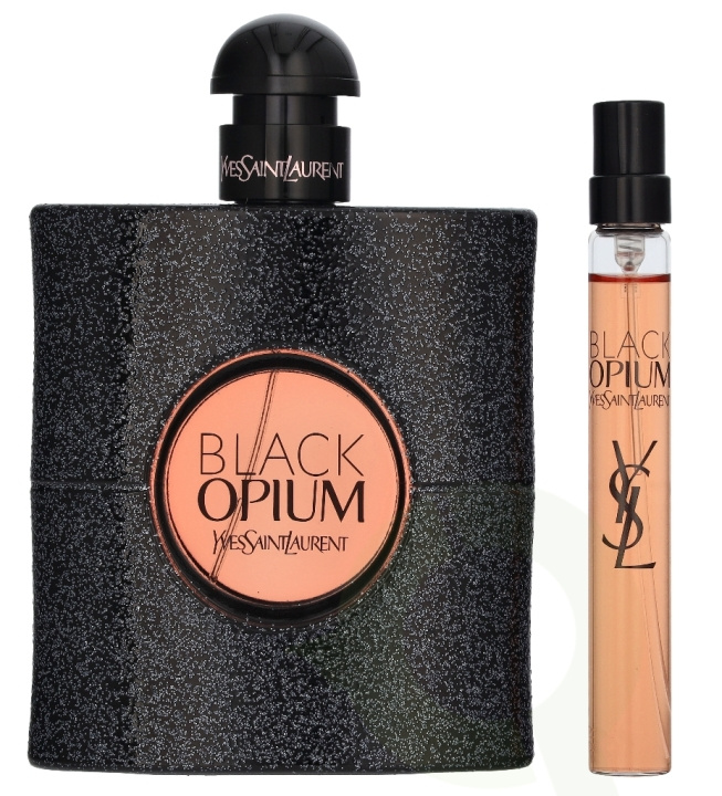Yves Saint Laurent YSL Black Opium Giftset 100 ml Edp Spray 90ml/Edp Spray 10ml i gruppen HELSE OG SKJØNNHET / Gavesett / Gavesett for henne hos TP E-commerce Nordic AB (D35286)