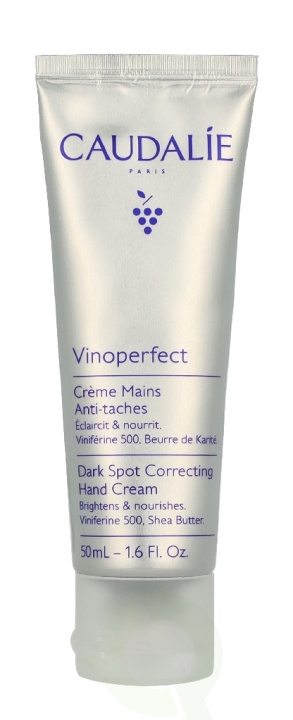 Caudalie Vinoperfect Dark Spot Correcting Hand Cream 50 ml i gruppen HELSE OG SKJØNNHET / Manikyr/pedikyr / Håndkrem hos TP E-commerce Nordic AB (D35287)