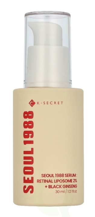 K-SECRET Seoul 1988 Serum Retinal Liposome 2% + Black Ginseng 30 ml i gruppen HELSE OG SKJØNNHET / Hudpleie / Ansikt / Hudserum hos TP E-commerce Nordic AB (D35307)