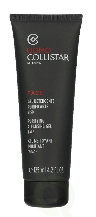 Collistar Uomo Face Purifying Cleansing Gel 125 ml i gruppen HELSE OG SKJØNNHET / Hudpleie / Ansikt / Rengjøring hos TP E-commerce Nordic AB (D35317)